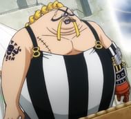 Queen as seen in the One Piece anime's Wano arc (Image via Toei Animation)